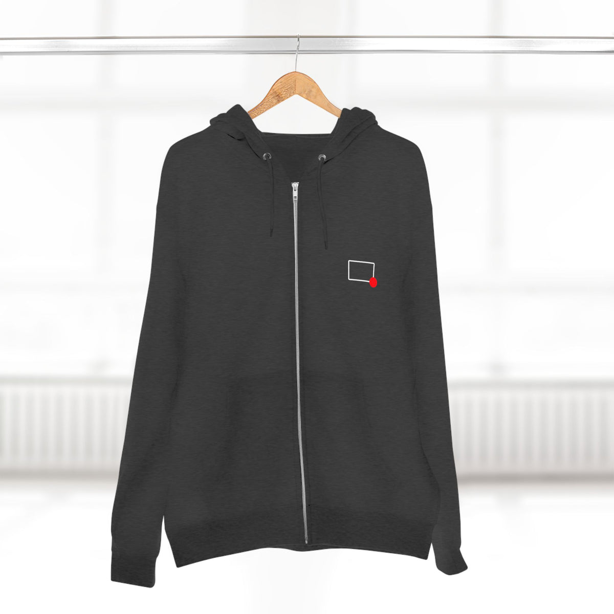 Rectangles Podcast Zip Hoodie