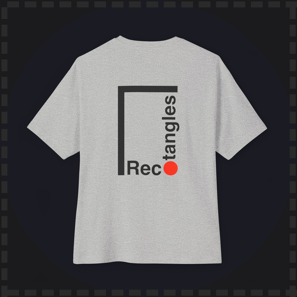 Rectangles Podcast Logo Oversize shirt