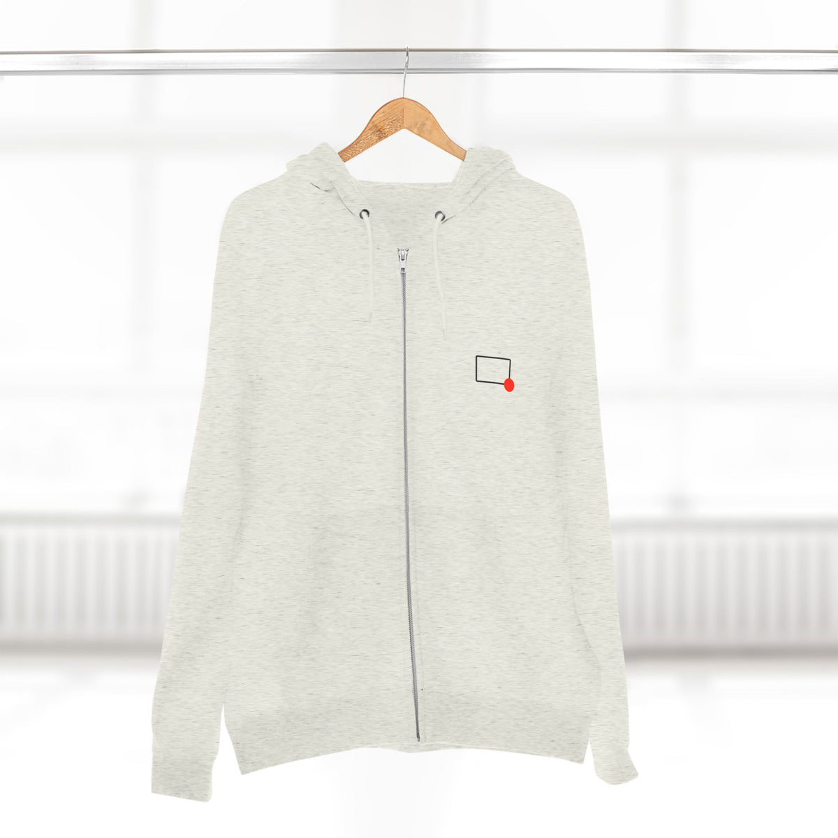 Rectangles Podcast Zip Hoodie