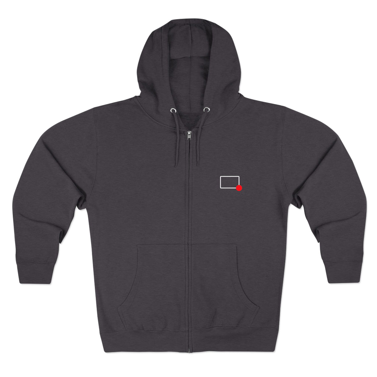 Rectangles Podcast Zip Hoodie